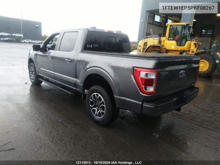 2023 Ford F-150 Lariat VIN: 1FTEW1EP5PKF08267 Lot: 12113513