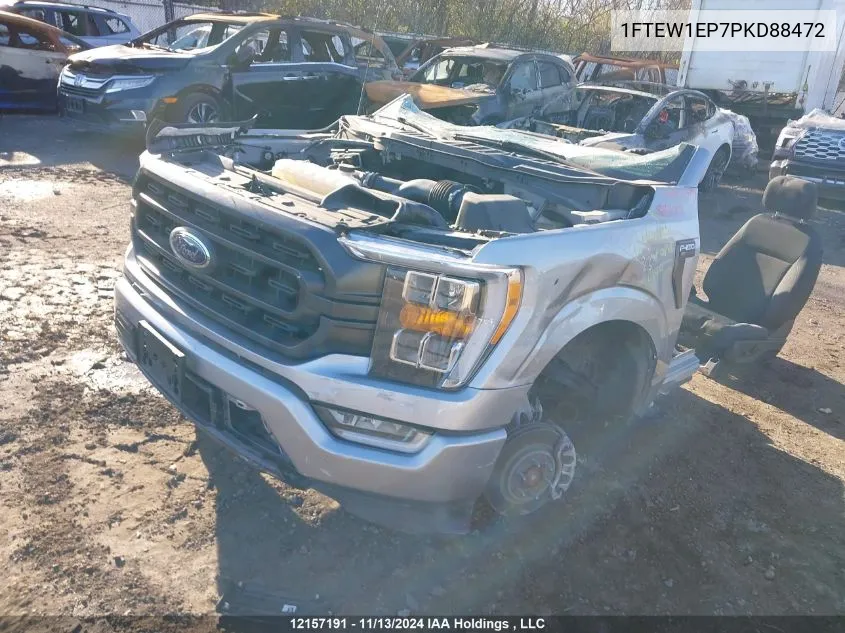 2023 Ford F-150 Xlt VIN: 1FTEW1EP7PKD88472 Lot: 12157191