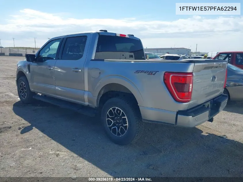 2023 Ford F-150 Xlt VIN: 1FTFW1E57PFA62294 Lot: 39256319