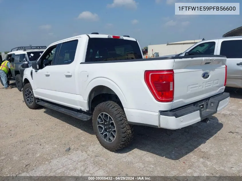 2023 Ford F-150 Xlt VIN: 1FTFW1E59PFB56600 Lot: 39305432