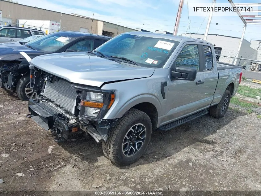 2023 Ford F-150 Xl VIN: 1FTEX1EP0PKE67141 Lot: 39359136