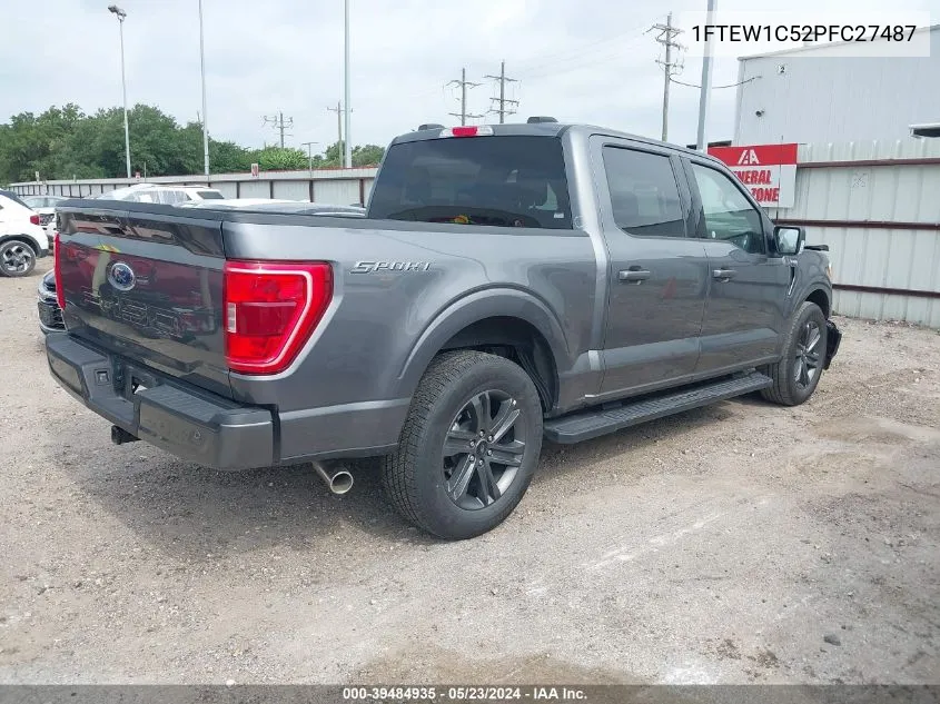 2023 Ford F-150 Xlt VIN: 1FTEW1C52PFC27487 Lot: 39484935