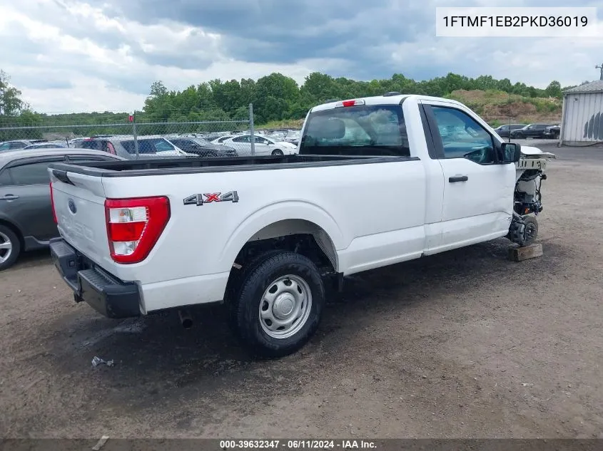 1FTMF1EB2PKD36019 2023 Ford F-150 Xl