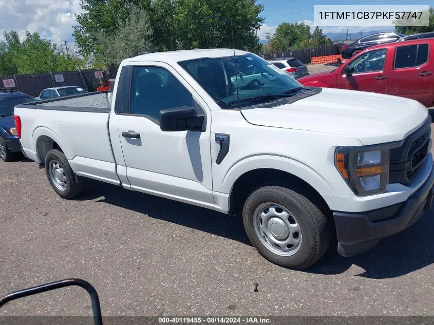 1FTMF1CB7PKF57747 2023 Ford F-150 Xl