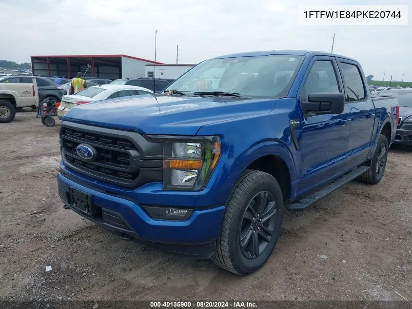 2023 Ford F-150 Xlt VIN: 1FTFW1E84PKE20744 Lot: 40135900