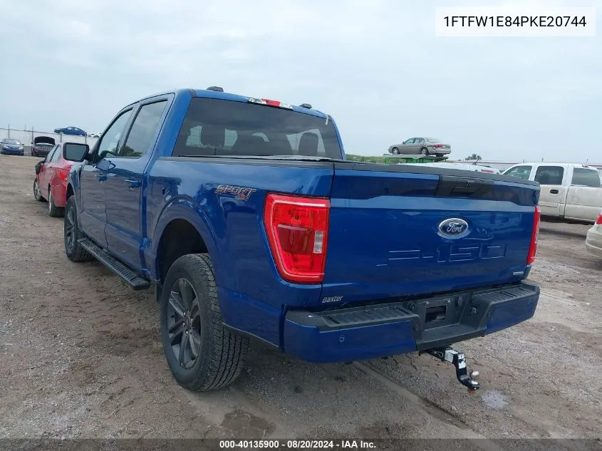 1FTFW1E84PKE20744 2023 Ford F-150 Xlt