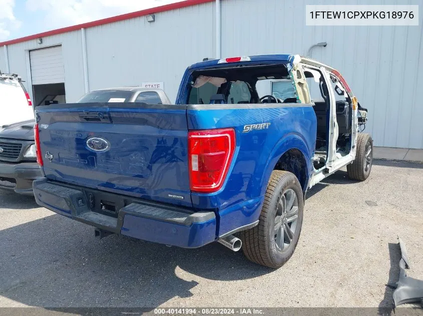 2023 Ford F-150 Xlt VIN: 1FTEW1CPXPKG18976 Lot: 40141994