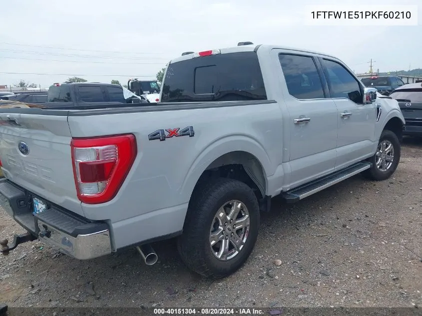 1FTFW1E51PKF60210 2023 Ford F-150 Lariat