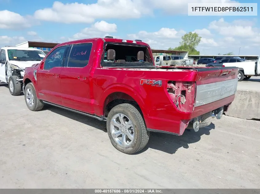 1FTFW1ED8PFB62511 2023 Ford F-150 King Ranch