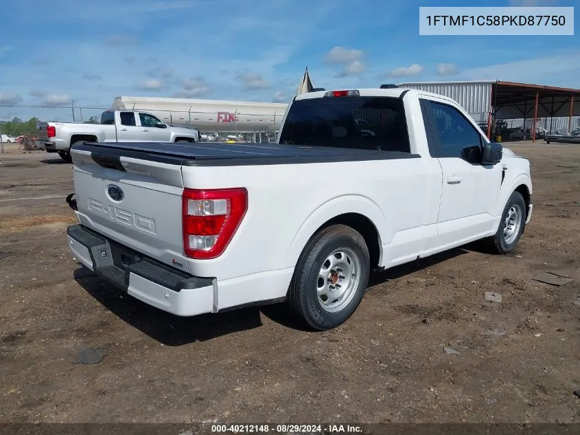 2023 Ford F-150 Xl VIN: 1FTMF1C58PKD87750 Lot: 40212148