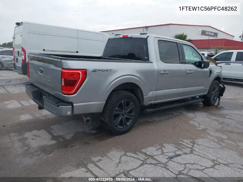 2023 Ford F-150 Xlt VIN: 1FTEW1C56PFC48262 Lot: 40222659