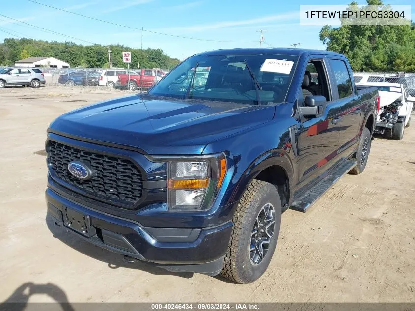 2023 Ford F-150 Xl VIN: 1FTEW1EP1PFC53304 Lot: 40246434