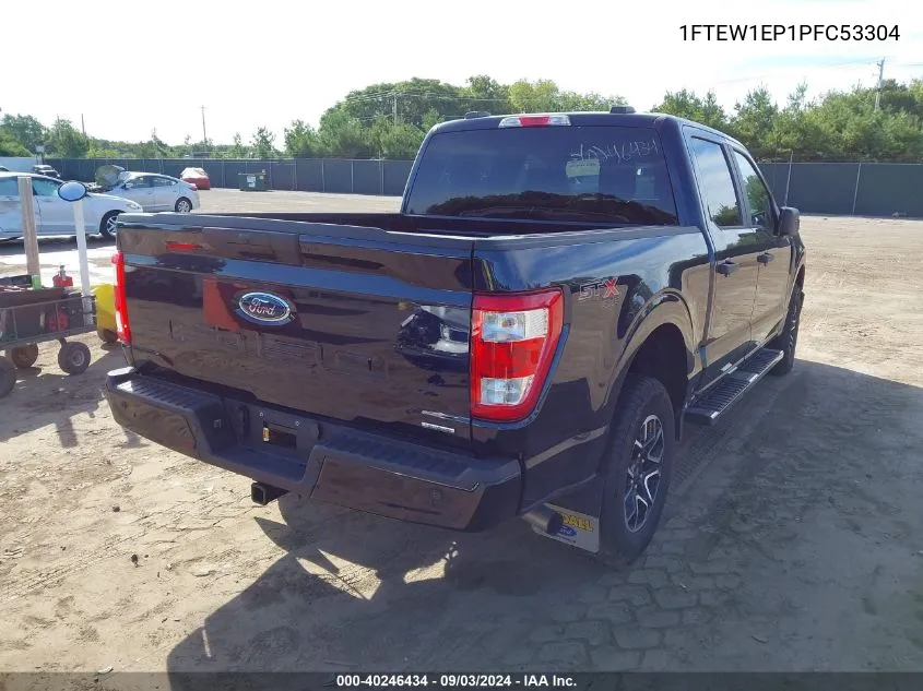 2023 Ford F-150 Xl VIN: 1FTEW1EP1PFC53304 Lot: 40246434