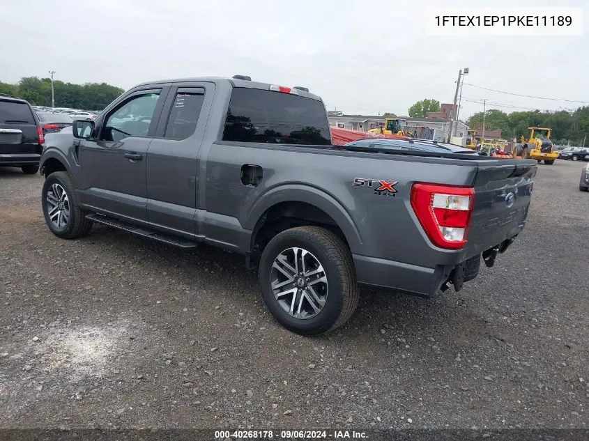 1FTEX1EP1PKE11189 2023 Ford F-150 Xl