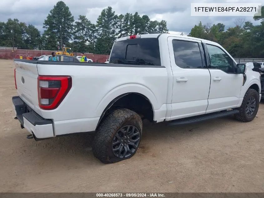 2023 Ford F-150 Tremor VIN: 1FTEW1E84PFA28271 Lot: 40268573