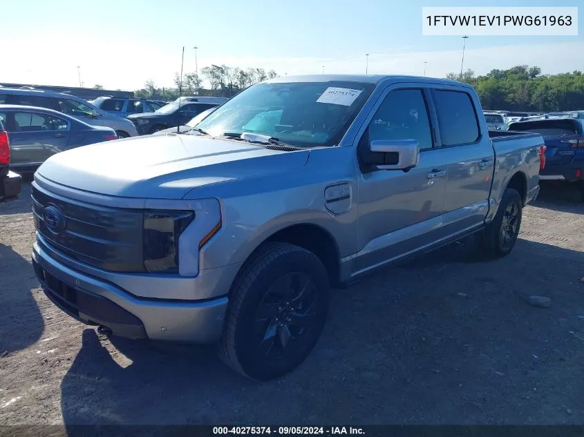 2023 Ford F150 Lightning Pro/Lightning Xlt/Lightning Lariat/Lightning Platinum VIN: 1FTVW1EV1PWG61963 Lot: 40275374