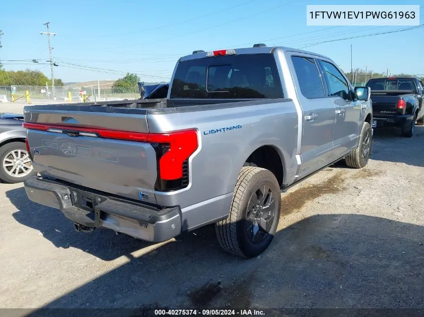 2023 Ford F150 Lightning Pro/Lightning Xlt/Lightning Lariat/Lightning Platinum VIN: 1FTVW1EV1PWG61963 Lot: 40275374