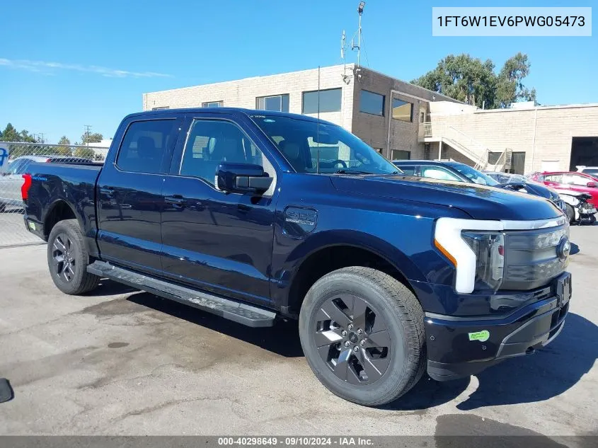 2023 Ford F-150 Lightning Lariat VIN: 1FT6W1EV6PWG05473 Lot: 40298649