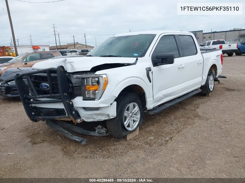 2023 Ford F-150 Xlt VIN: 1FTEW1C56PKF35110 Lot: 40299469