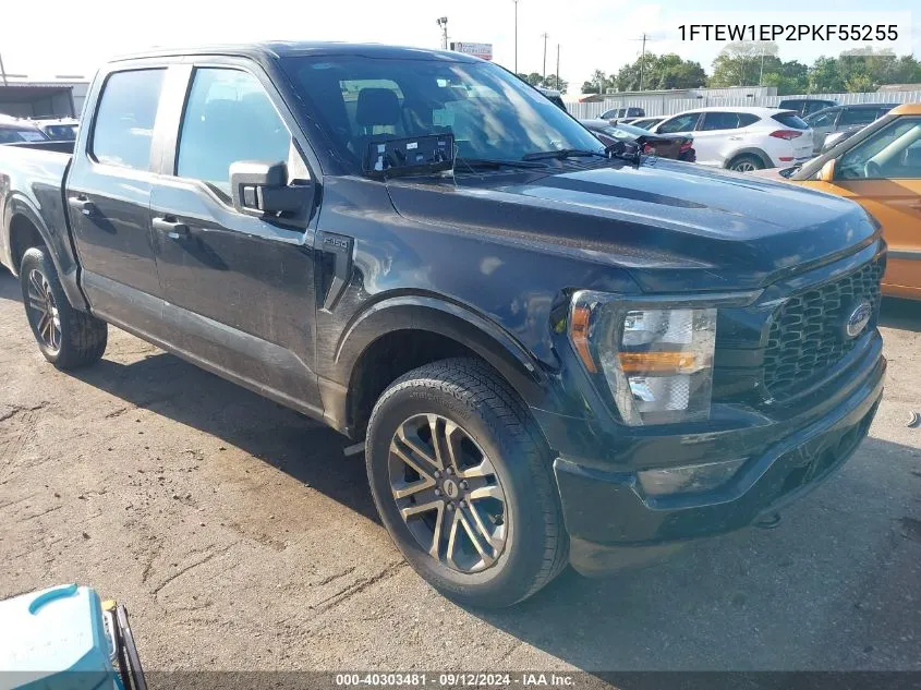 2023 Ford F-150 Xl VIN: 1FTEW1EP2PKF55255 Lot: 40303481