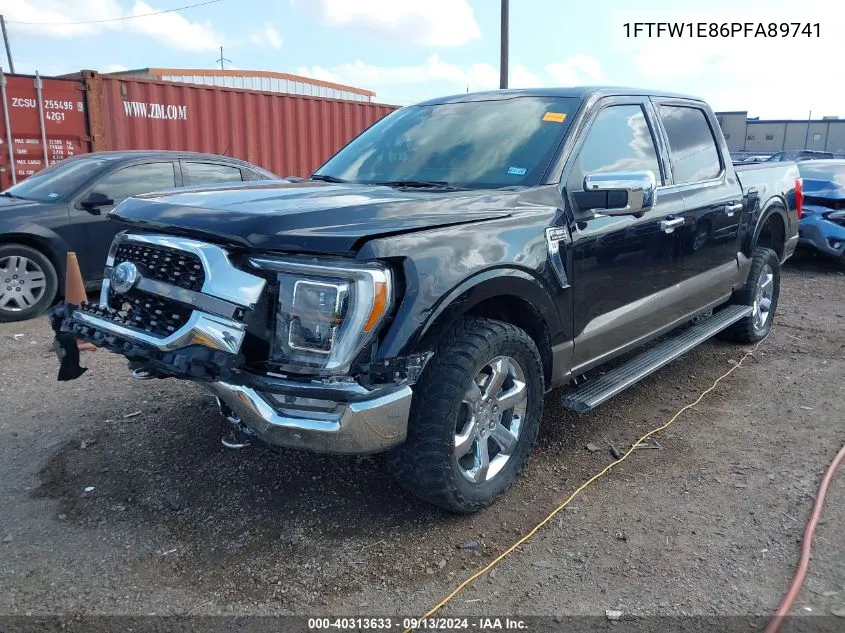 2023 Ford F-150 King Ranch VIN: 1FTFW1E86PFA89741 Lot: 40313633