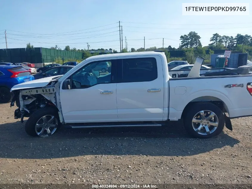 2023 Ford F-150 Xlt VIN: 1FTEW1EP0PKD99765 Lot: 40324694