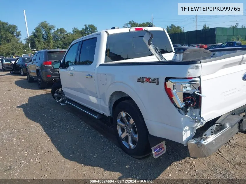 2023 Ford F-150 Xlt VIN: 1FTEW1EP0PKD99765 Lot: 40324694