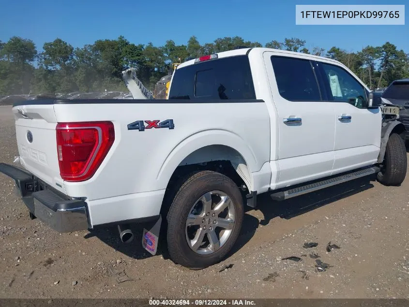 2023 Ford F-150 Xlt VIN: 1FTEW1EP0PKD99765 Lot: 40324694