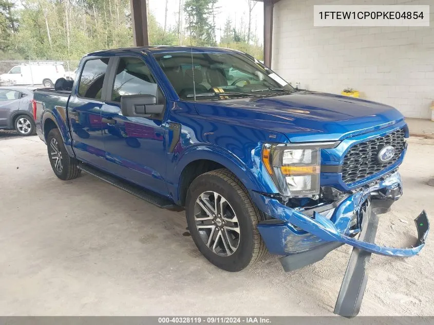 2023 Ford F-150 Xl VIN: 1FTEW1CP0PKE04854 Lot: 40328119