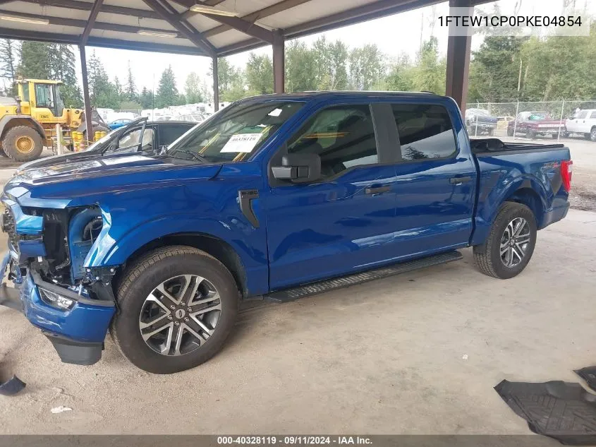 2023 Ford F-150 Xl VIN: 1FTEW1CP0PKE04854 Lot: 40328119