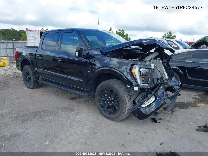 1FTFW1E51PFC24677 2023 Ford F-150 Lariat