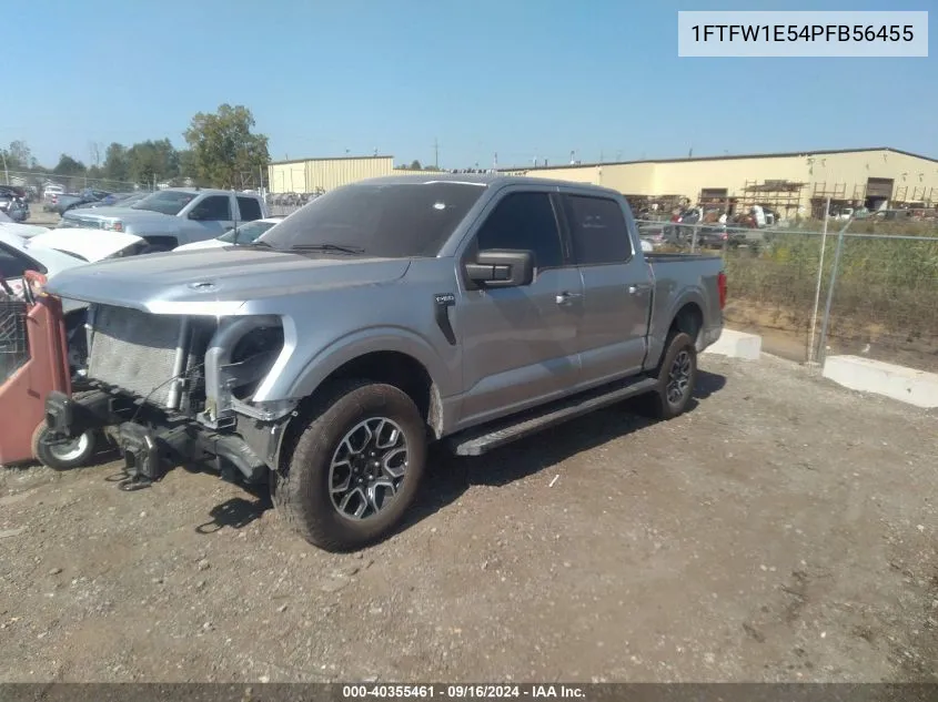 2023 Ford F-150 Xlt VIN: 1FTFW1E54PFB56455 Lot: 40355461