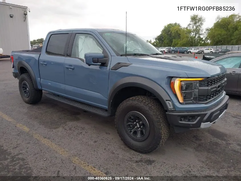 1FTFW1RG0PFB85236 2023 Ford F-150 Raptor