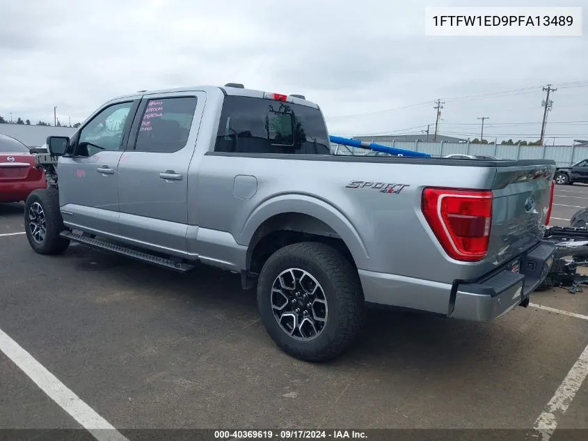 2023 Ford F-150 Xlt VIN: 1FTFW1ED9PFA13489 Lot: 40369619