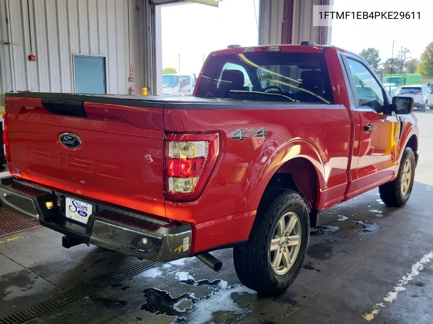 2023 Ford F-150 Xl VIN: 1FTMF1EB4PKE29611 Lot: 40412083