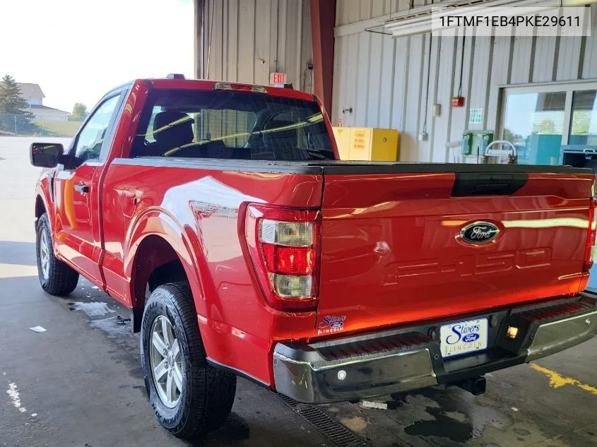 2023 Ford F-150 Xl VIN: 1FTMF1EB4PKE29611 Lot: 40412083