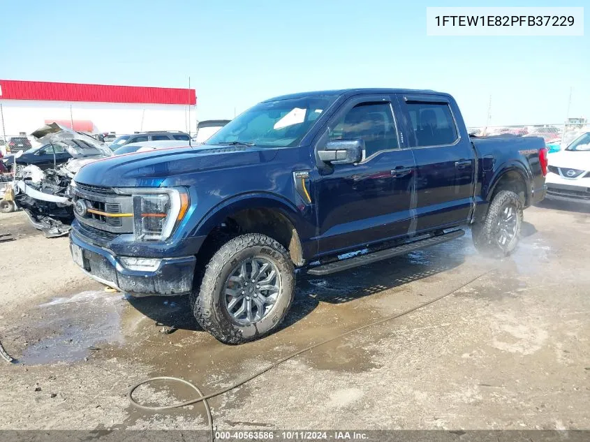 2023 Ford F-150 Tremor VIN: 1FTEW1E82PFB37229 Lot: 40563586