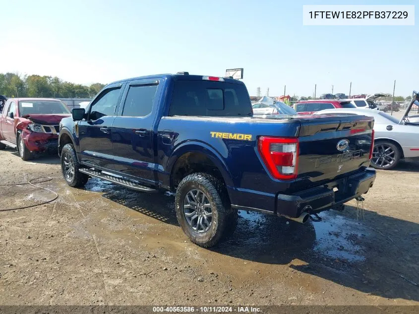 2023 Ford F-150 Tremor VIN: 1FTEW1E82PFB37229 Lot: 40563586