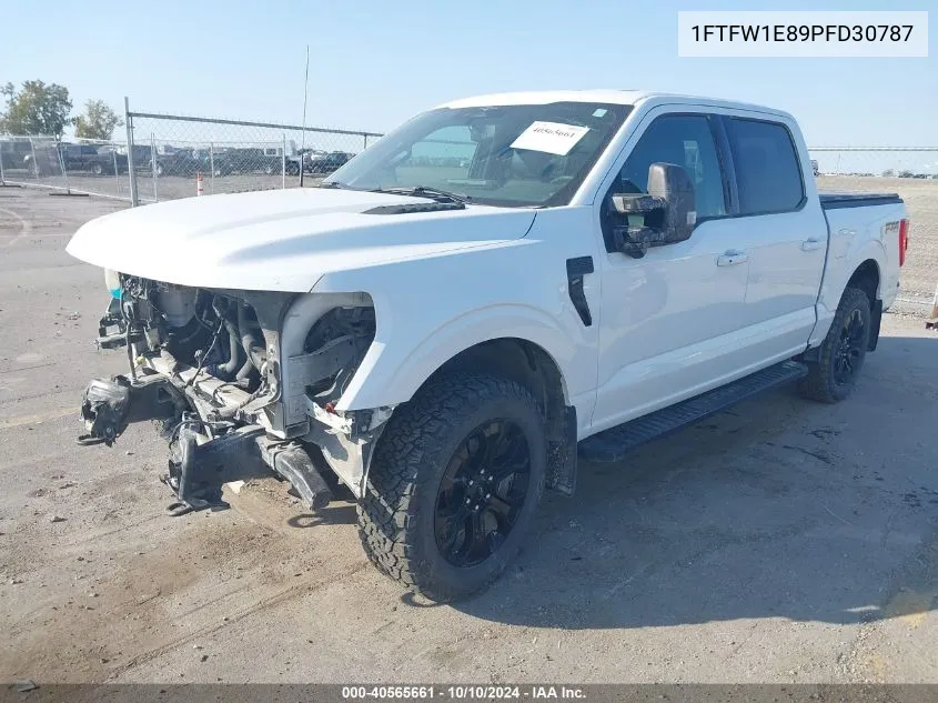 2023 Ford F-150 Xlt VIN: 1FTFW1E89PFD30787 Lot: 40565661