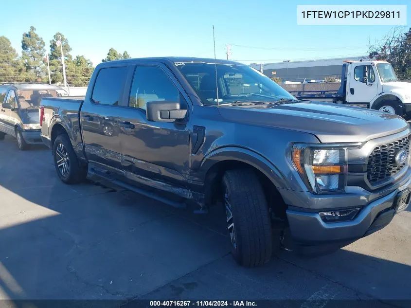 2023 Ford F-150 Xl VIN: 1FTEW1CP1PKD29811 Lot: 40716267