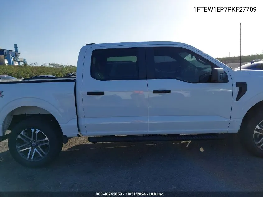 2023 Ford F-150 Xl VIN: 1FTEW1EP7PKF27709 Lot: 40742859