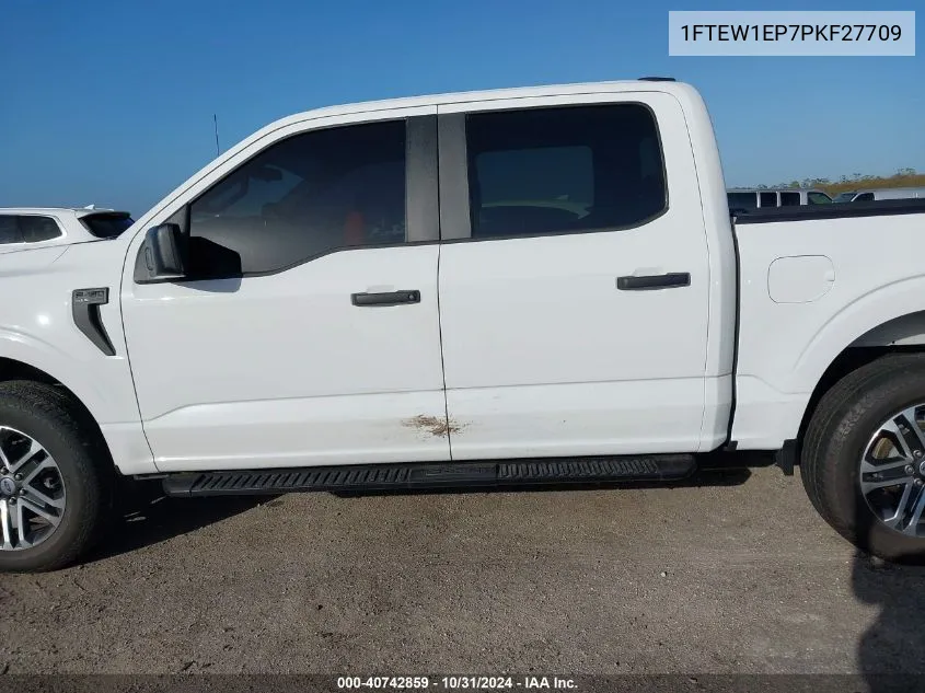 2023 Ford F-150 Xl VIN: 1FTEW1EP7PKF27709 Lot: 40742859