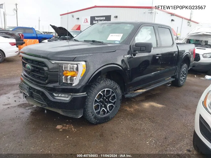 2023 Ford F-150 Xlt VIN: 1FTEW1EP0PKG23567 Lot: 40755683