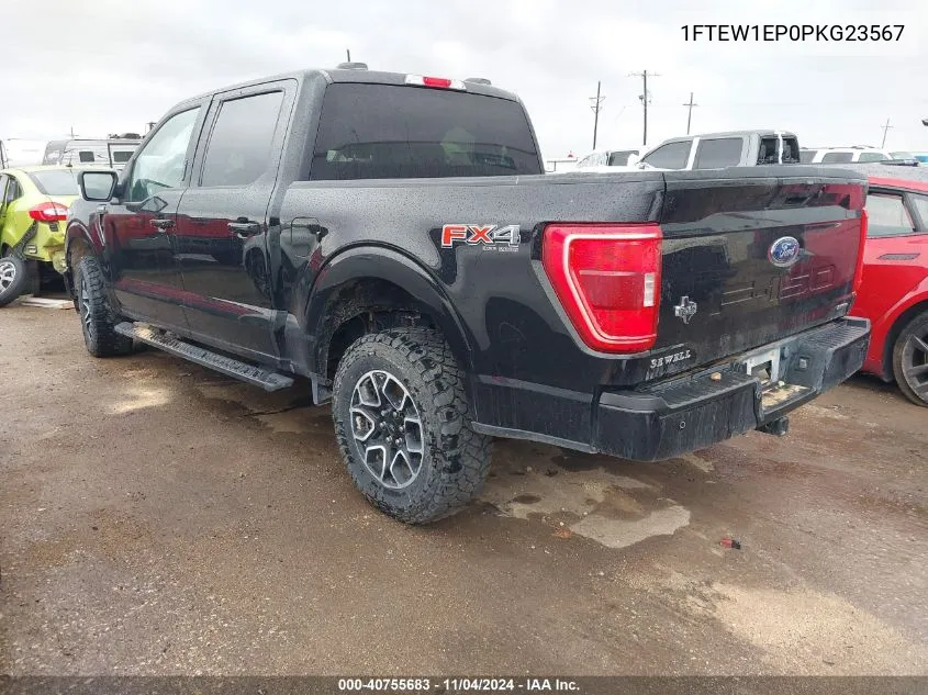 2023 Ford F-150 Xlt VIN: 1FTEW1EP0PKG23567 Lot: 40755683