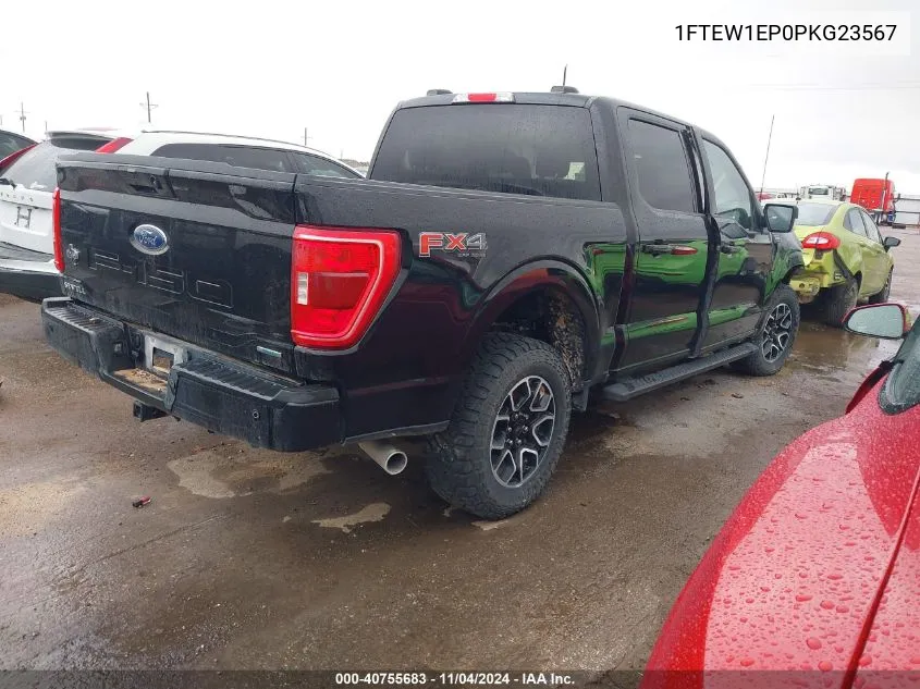 2023 Ford F-150 Xlt VIN: 1FTEW1EP0PKG23567 Lot: 40755683