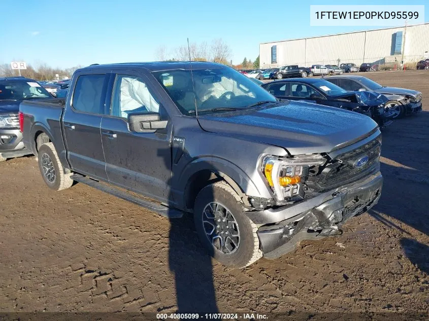 1FTEW1EP0PKD95599 2023 Ford F-150 Xlt