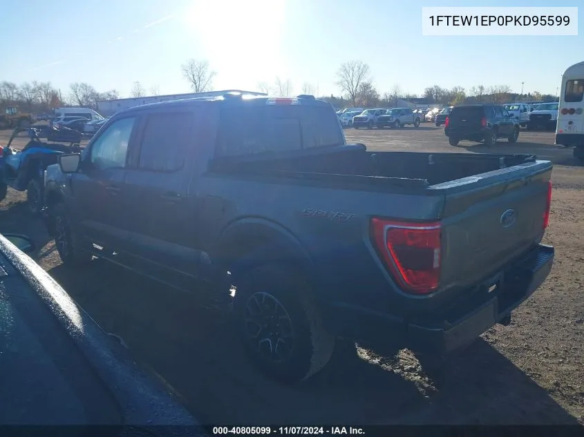 1FTEW1EP0PKD95599 2023 Ford F-150 Xlt