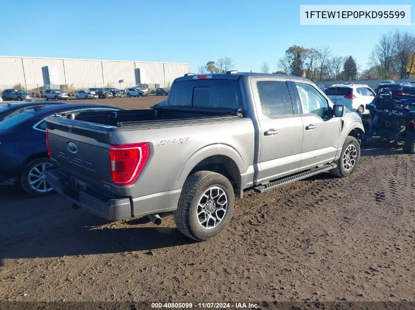 1FTEW1EP0PKD95599 2023 Ford F-150 Xlt