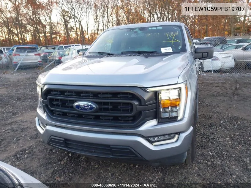 2023 Ford F-150 Xlt VIN: 1FTEW1C59PFB19707 Lot: 40869696