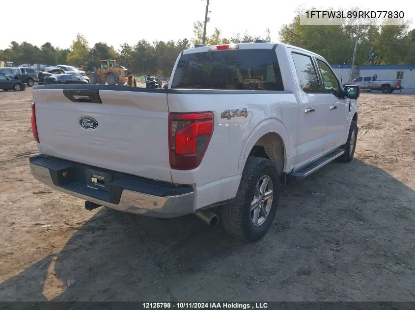 1FTFW3L89RKD77830 2024 Ford F150 Xlt